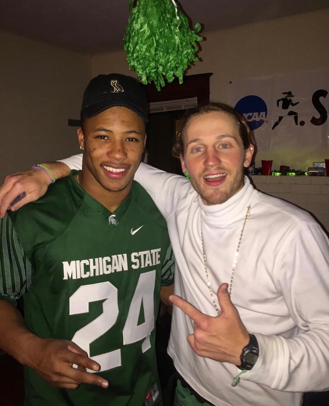 Billy Cvecko CA with Saquon